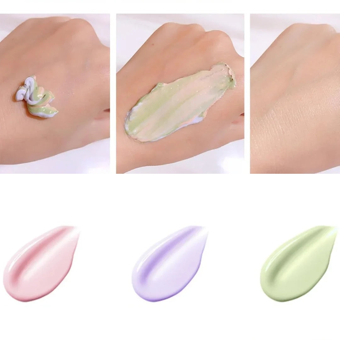 Zestaw Baza Pod Makijaż + Krem Przeciw Fotostarzeniu SPF 50 + 2 Gąbeczki Gratis