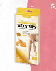 Woskowe paski do depilacji z miodem – 12 szt.