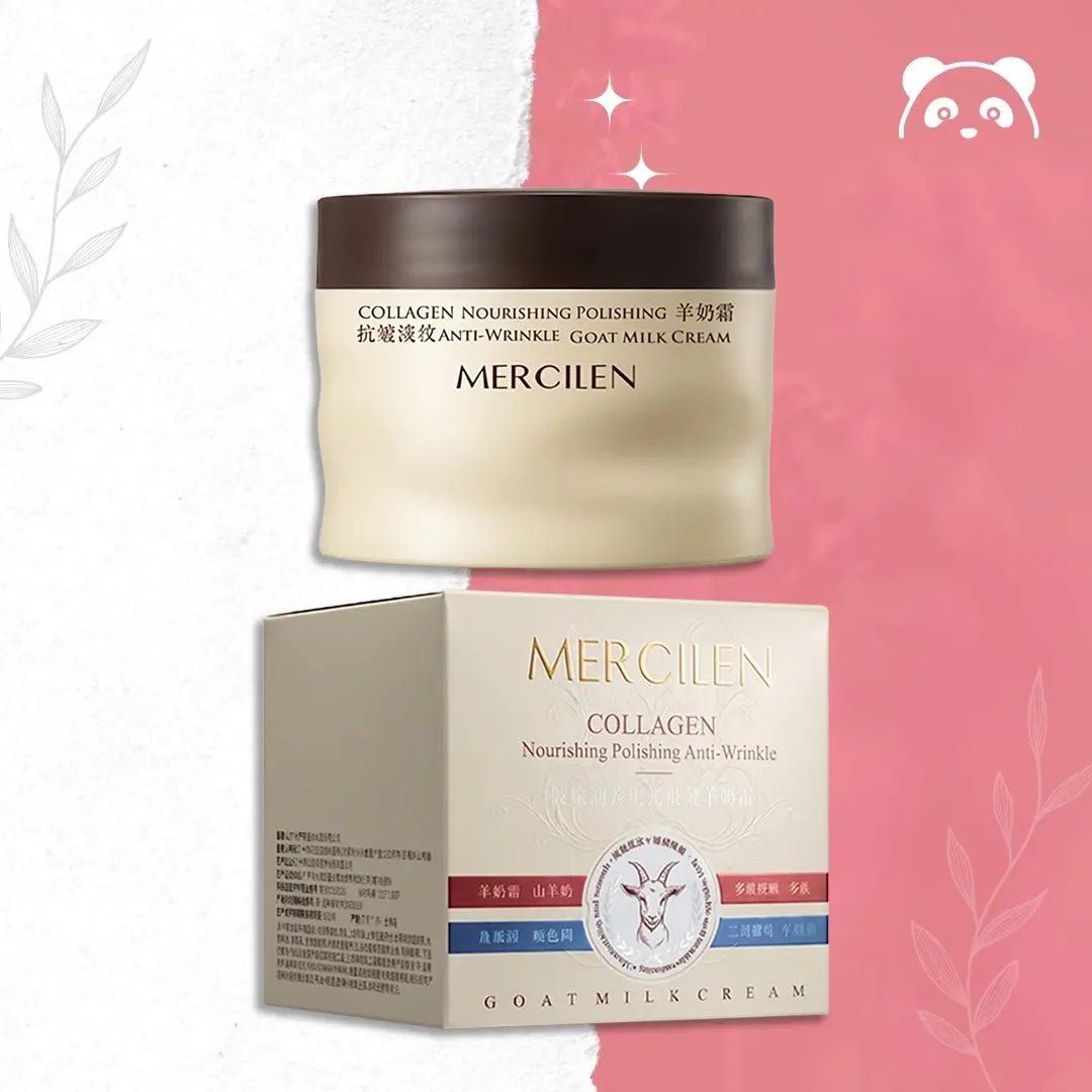 MERCILEN Goat Milk and Collagen Face Cream – AzjaSklep