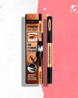 Pisak 2w1 do brwi i eyeliner Kiss Beauty Attractive Eye Makeup
