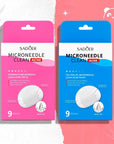 Plastry punktowe na trądzik SADOER Microneedle Clean Acne – 9 szt