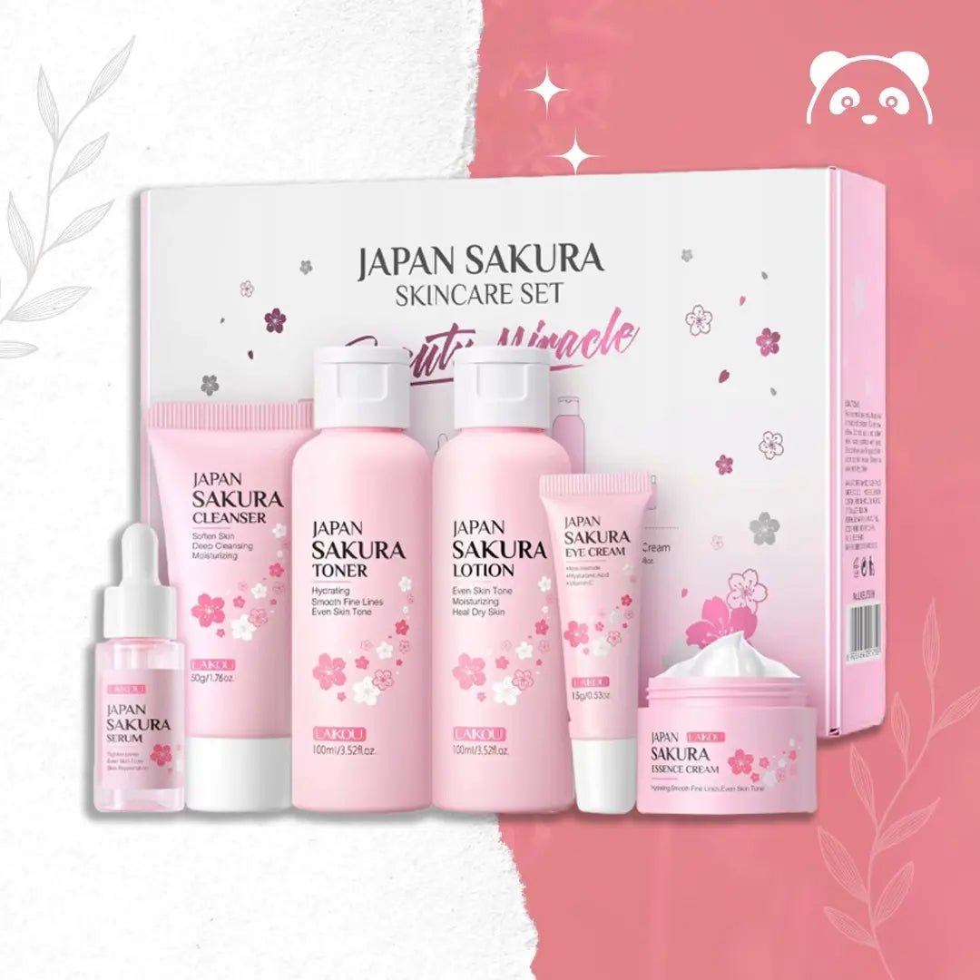 Повний набір для обличчя Sakura 6в1 – японський ритуал краси у