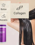 Zestaw do pielęgnacji włosów z botox keratin KORMESIC (Odżywka, Maska, Serum)