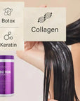 Zestaw do pielęgnacji włosów z botox keratin KORMESIC (Odżywka, Maska, Serum)