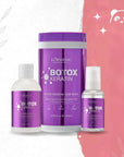 Zestaw do pielęgnacji włosów z botox keratin KORMESIC (Odżywka, Maska, Serum)