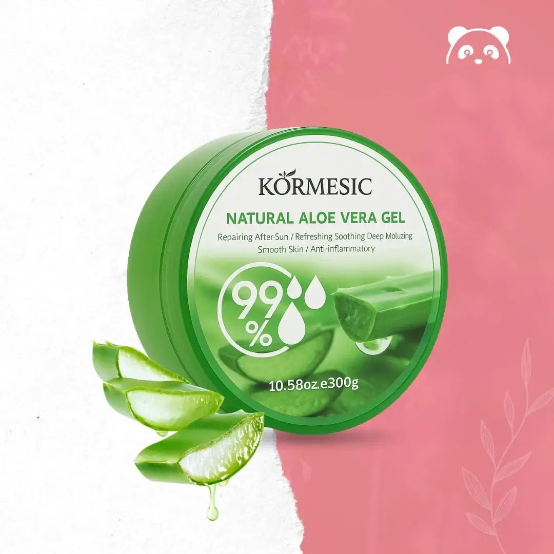 Aloe-Gel 99 % feuchtigkeitsspendend und hautberuhigend – AzjaSklep