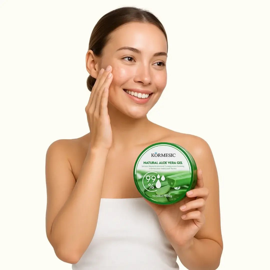 Aloe-Gel 99 % feuchtigkeitsspendend und hautberuhigend – AzjaSklep