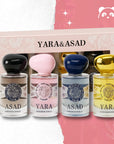 Luxury perfume set from Dubai – Yara & Asad