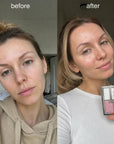 Paleta do makijażu 4 kolory TikTop – cienie, róż i rozświetlenie