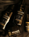 Set gegen Haarausfall und für Haarwachstum Kormesic 5% Minoxidil mit Biotin, 4-in-1