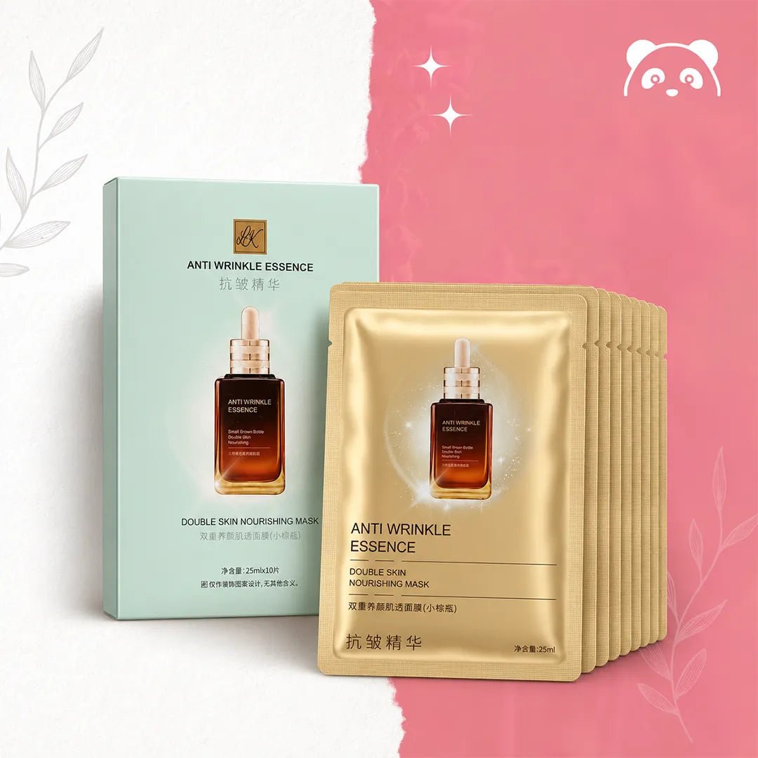 Anti-Wrinkle Essence face masks, 10 pieces – AzjaSklep