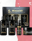 Zestaw przeciw wypadaniu i na porost włosów Kormesic 5% Minoxidil z biotyną 4w1