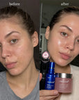 Zestaw do pielęgnacji twarzy Medicube – Triple Collagen Jelly Cream, One Day Exosome Shot Pore Ampoule 2000 i AGE-R Booster Pro