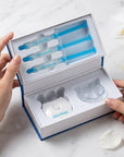 GlorySmile teeth whitening set – LED tray + 3 whitening gels
