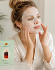 Maski do twarzy Anti Wrinkle Essence – nawilżenie, wygładzenie i blask, 10 sztuk