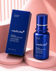 Zestaw do pielęgnacji twarzy Medicube – Triple Collagen Jelly Cream, One Day Exosome Shot Pore Ampoule 2000 i AGE-R Booster Pro