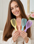 Szczotka do włosów Lina-Liu Beauty – elastyczna szczotka rozczesująca, 4 kolory do wyboru