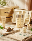 Kormesic Snails & Collagen 5-in-1 Face Care Set – Anti-Wrinkle, Moisturizing, and Firming