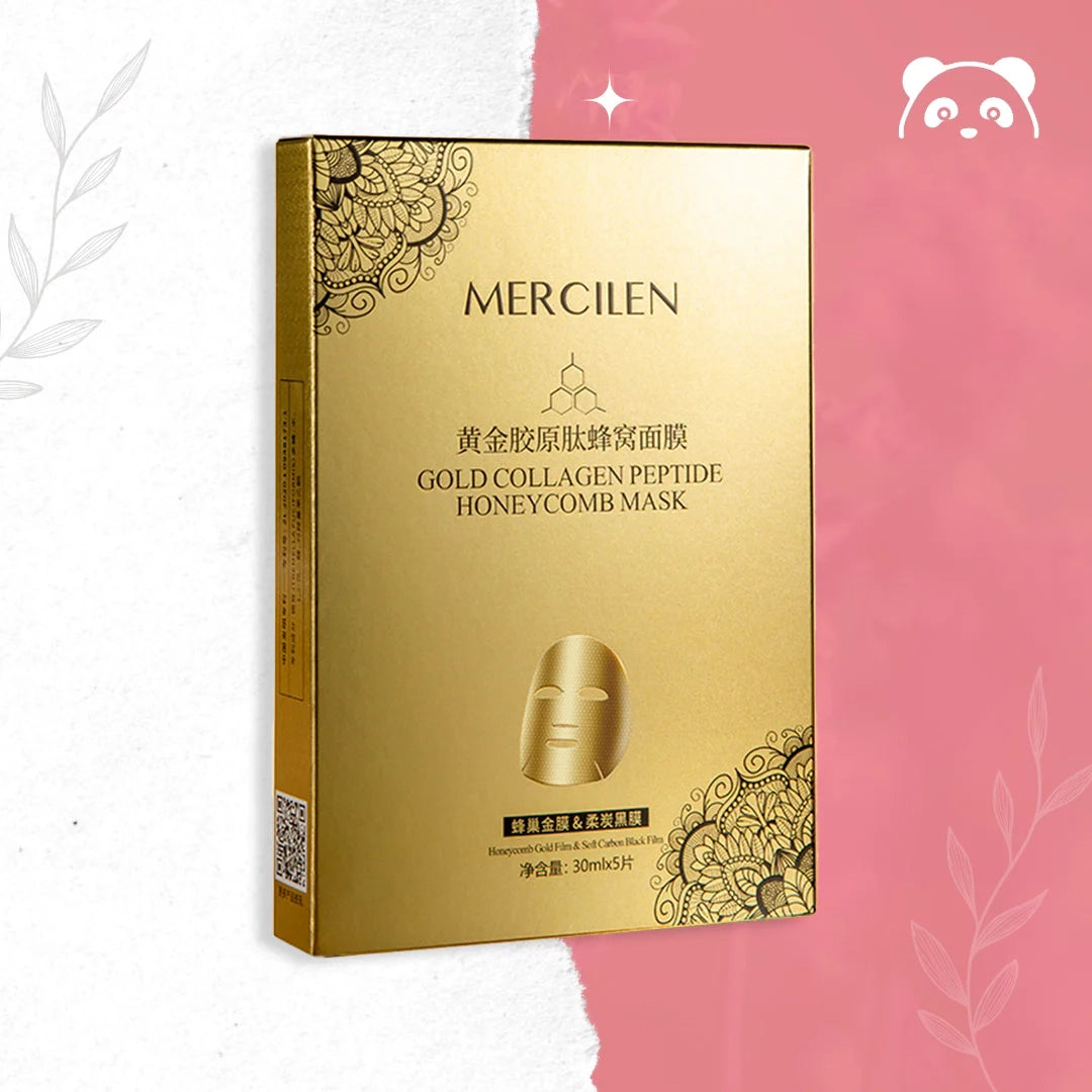 Maska nawilżająco-rozjaśniająca Mercilen 5 szt w opakowaniu