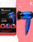 SURKER RCY – suszarka do włosów 1200 W, 2 kolory - Suszarko-stylery do włosów
