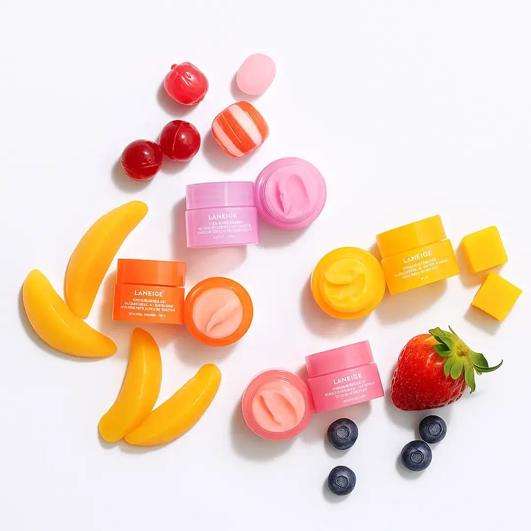 Laneige Dreamy Lip Kit – 4 mini naktinės lūpų kaukės | AzjaSklep