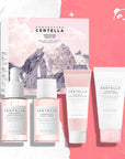 SKIN1004 Madagascar Centella Poremizing Travel Kit – zestaw podróżny do twarzy, 4 szt. - Zestawy do twarzy