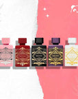 Lattafa Badee Al Oud Collection – zestaw perfum miniatury 5×5 ml - Zestawy perfum