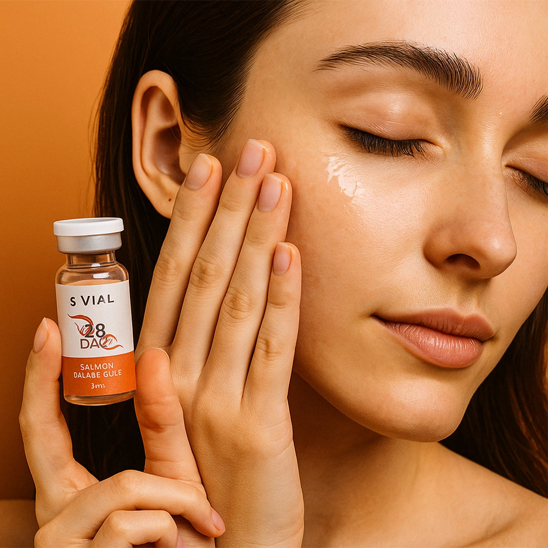 Zestaw ampułek do intensywnego nawilżenia i wygładzenia skóry na 28 dni — Salmon (12×3 ml)