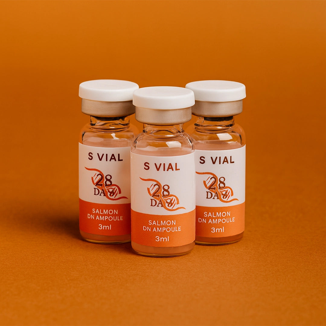 Zestaw ampułek do intensywnego nawilżenia i wygładzenia skóry na 28 dni — Salmon (12×3 ml)