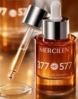 Olejek-serum do twarzy Mercilen 377 VC 577 – na przebarwienia, zmarszczki i utratę blasku, 30 ml