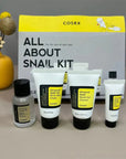 Zestaw do głębokiej regeneracji, nawilżenia i blasku ze śluzem ślimaka — COSRX