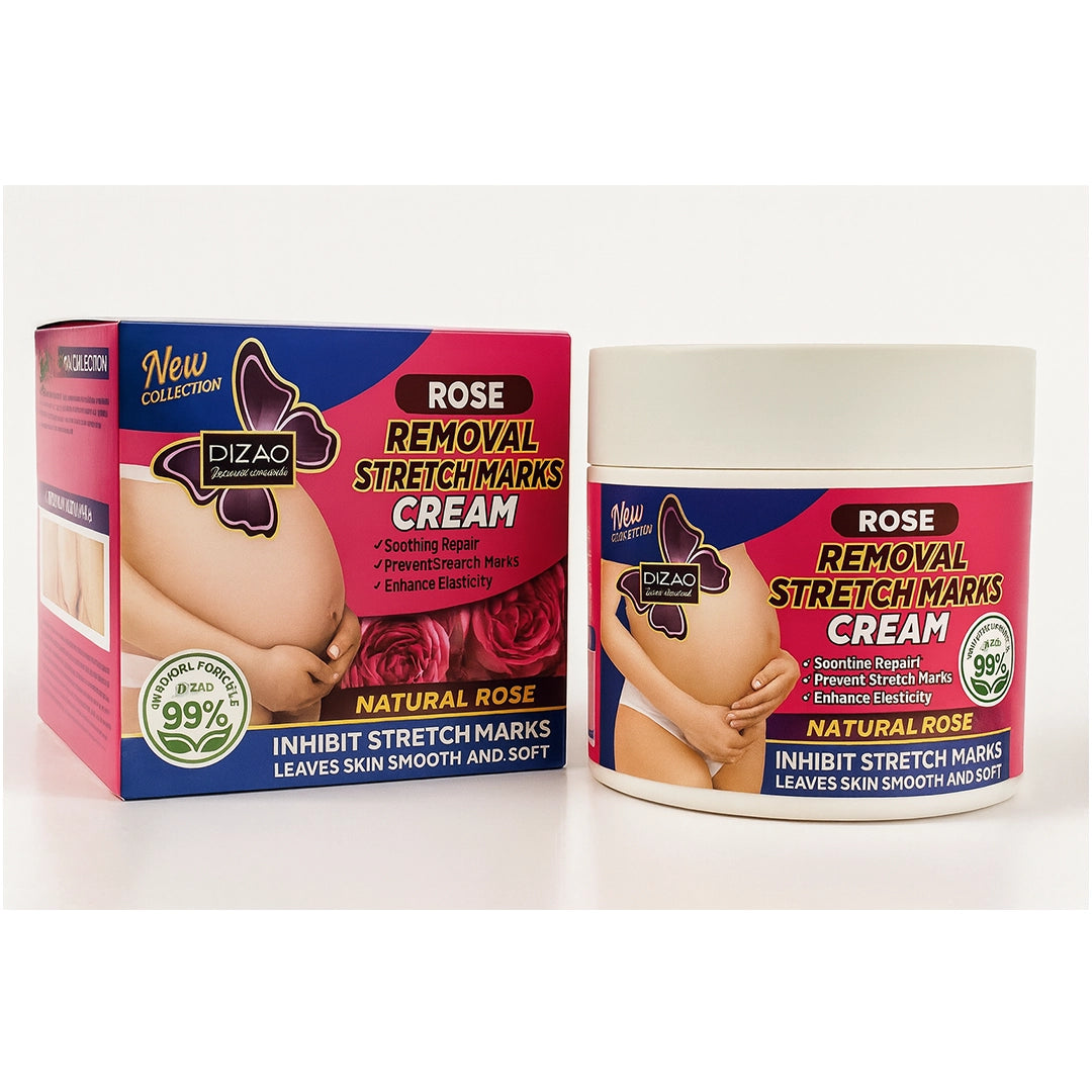 Krem na rozstępy z różą – łagodzący, regenerujący, nawilżający