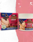 Krem na rozstępy z różą – łagodzący, regenerujący, nawilżający