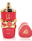 Zestaw Yara: perfumy + dezodorant + mgiełka do włosów (różowy lub czerwony)