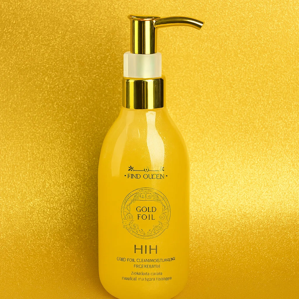 Złoty peeling enzymatyczny Gommage do twarzy HIH z keratyną 180 ml