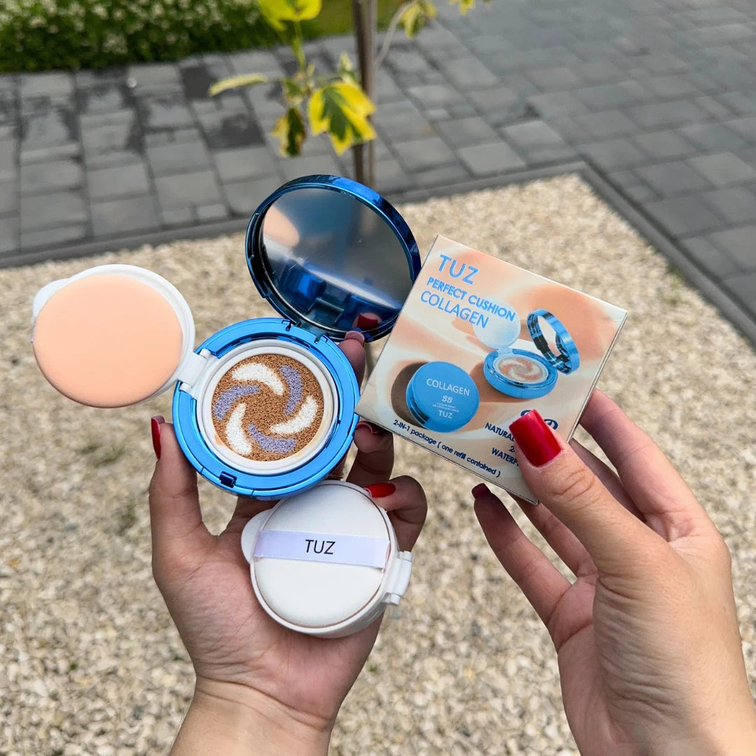 Podkład do twarzy TUZ Collagen z wymiennym wkładem