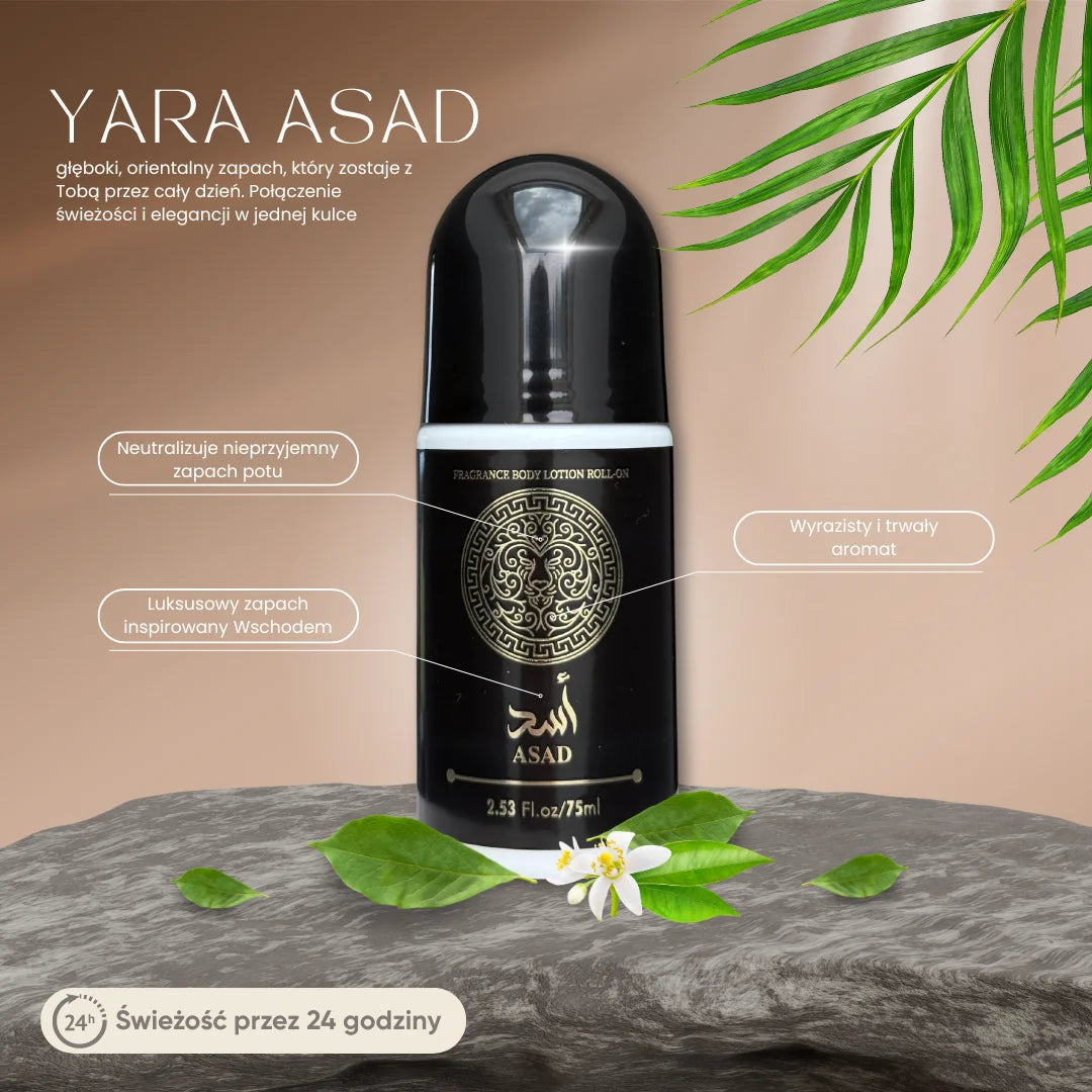 Perfumowany dezodorant arabski w kulce Yara Candy & Asad 1 szt