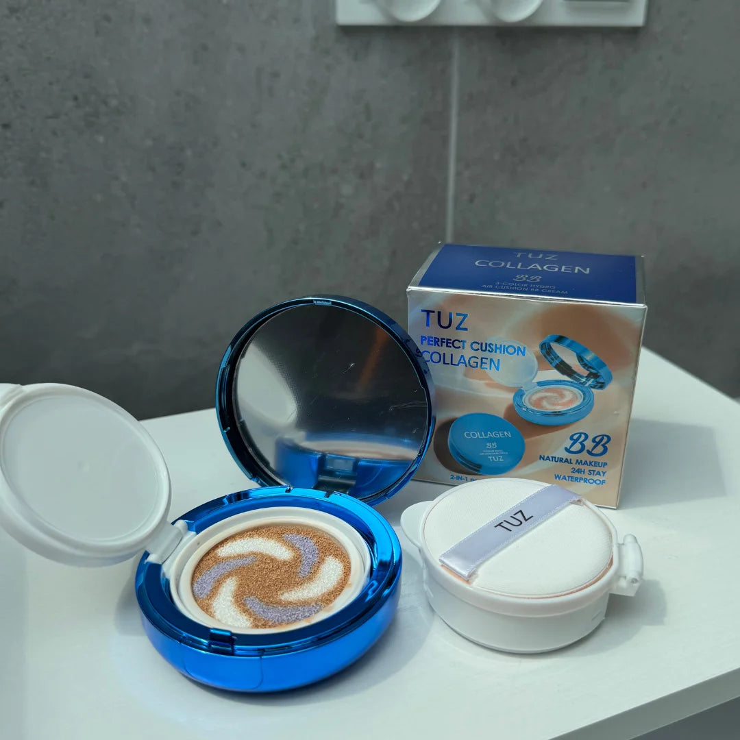 Podkład do twarzy TUZ Collagen z wymiennym wkładem