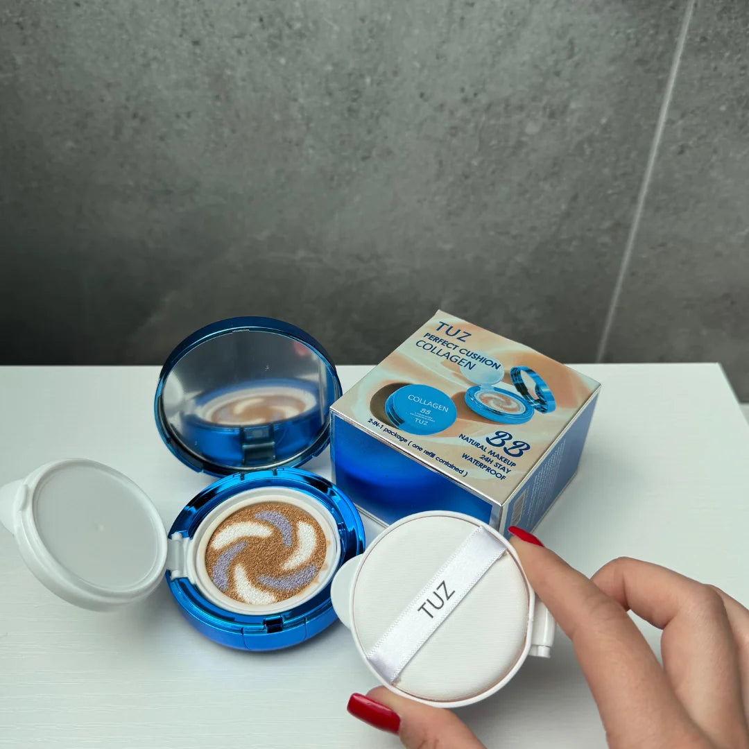 Podkład do twarzy TUZ Collagen z wymiennym wkładem