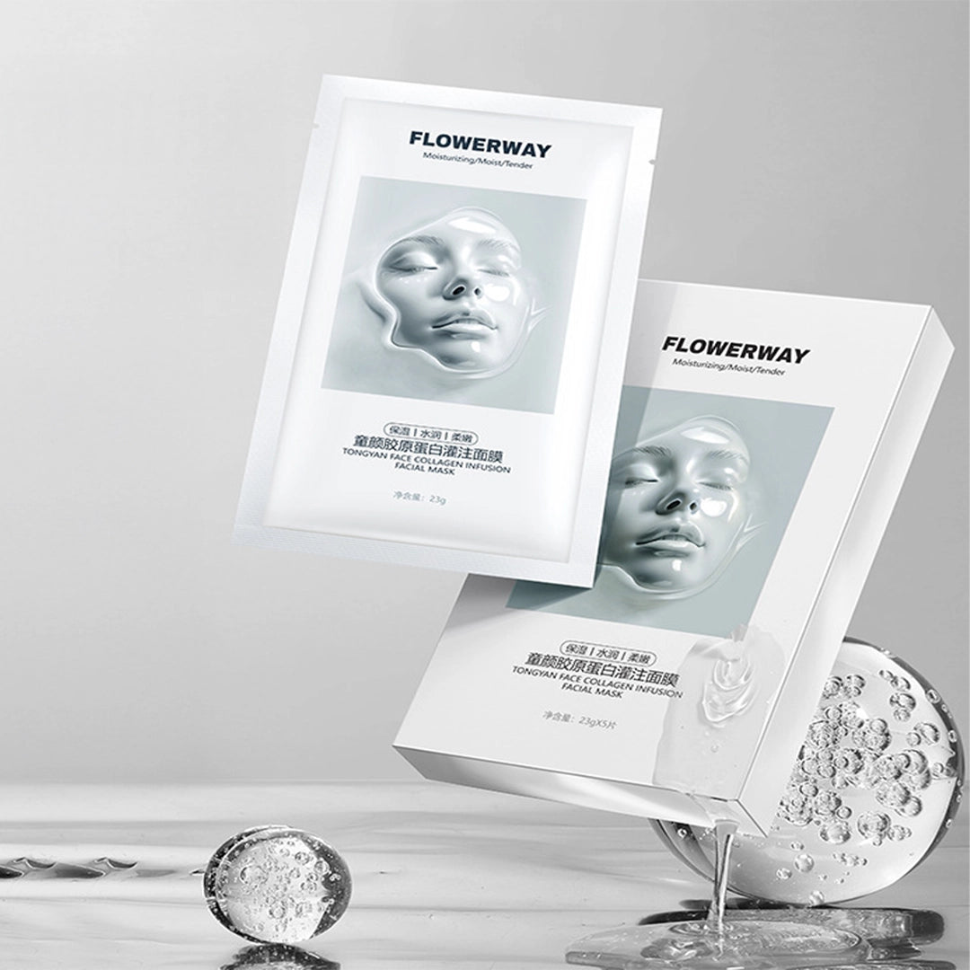 Maska do twarzy nawilżająco–odżywcza – intensywna pielęgnacja skóry 5 szt