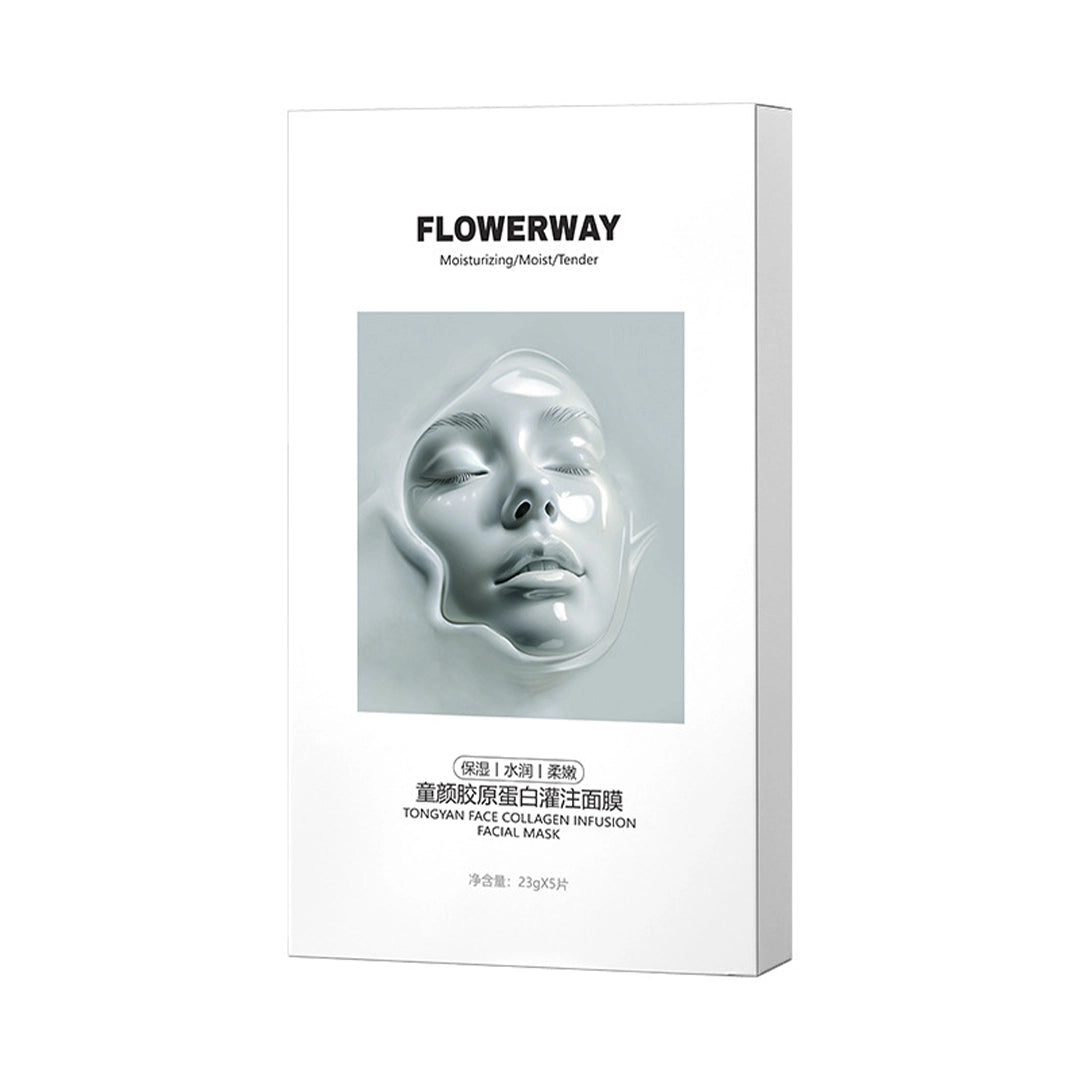 Maska do twarzy nawilżająco–odżywcza – intensywna pielęgnacja skóry 5 szt