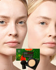 Podkład BB w poduszce (cushion) z gąbką „mushroom” – Watermelon Huda Beauty