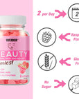 Żelki beauty na włosy, skórę i paznokcie – Beauty Gummies, 40 szt.