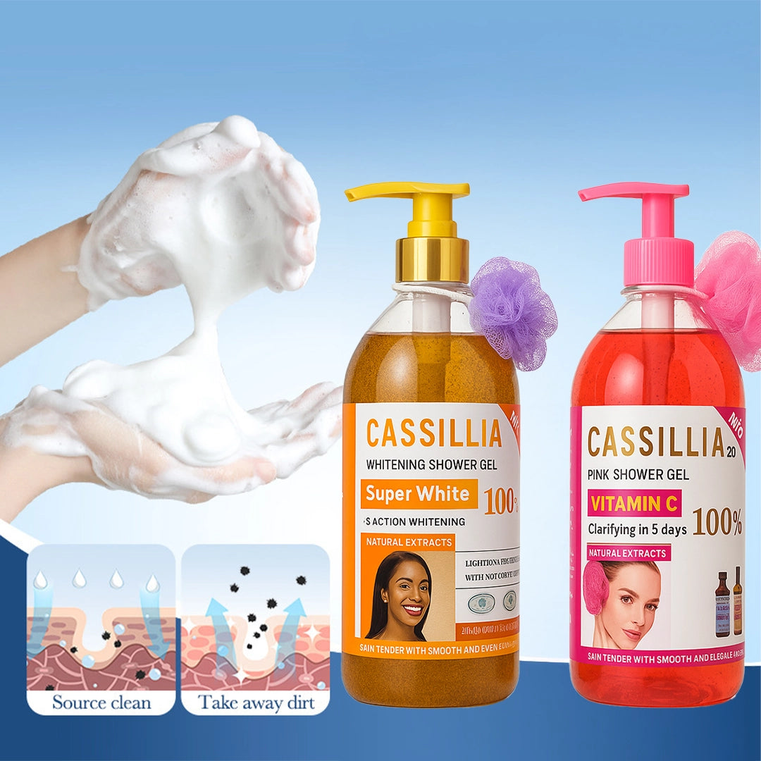 Żele pod prysznic Cassillia – wybór spośród dwóch wariantów