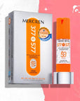 Krem przeciwsłoneczny wybielający Mercilen 377 VC 577 SPF 50+ PA++++, 40 g