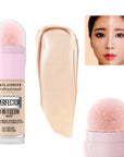 Sada 4v1 pro elegantní líčení – řasenka, podkladová báze, BB cushion a korektor