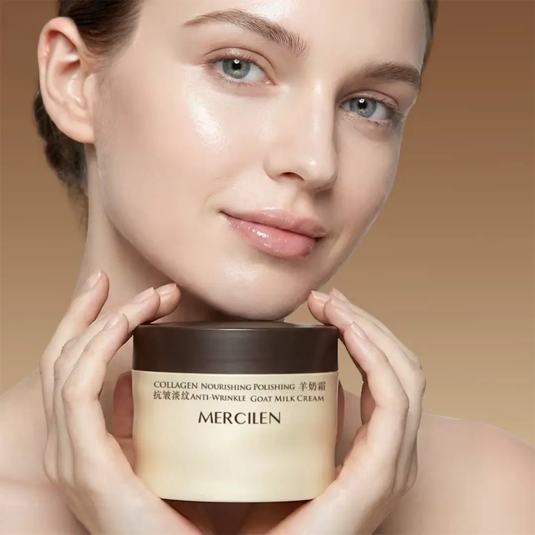 MERCILEN Goat Milk and Collagen Face Cream – AzjaSklep