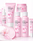 Pflegeset Japan Sakura – 6-teiliges Set für das Gesichtshaut