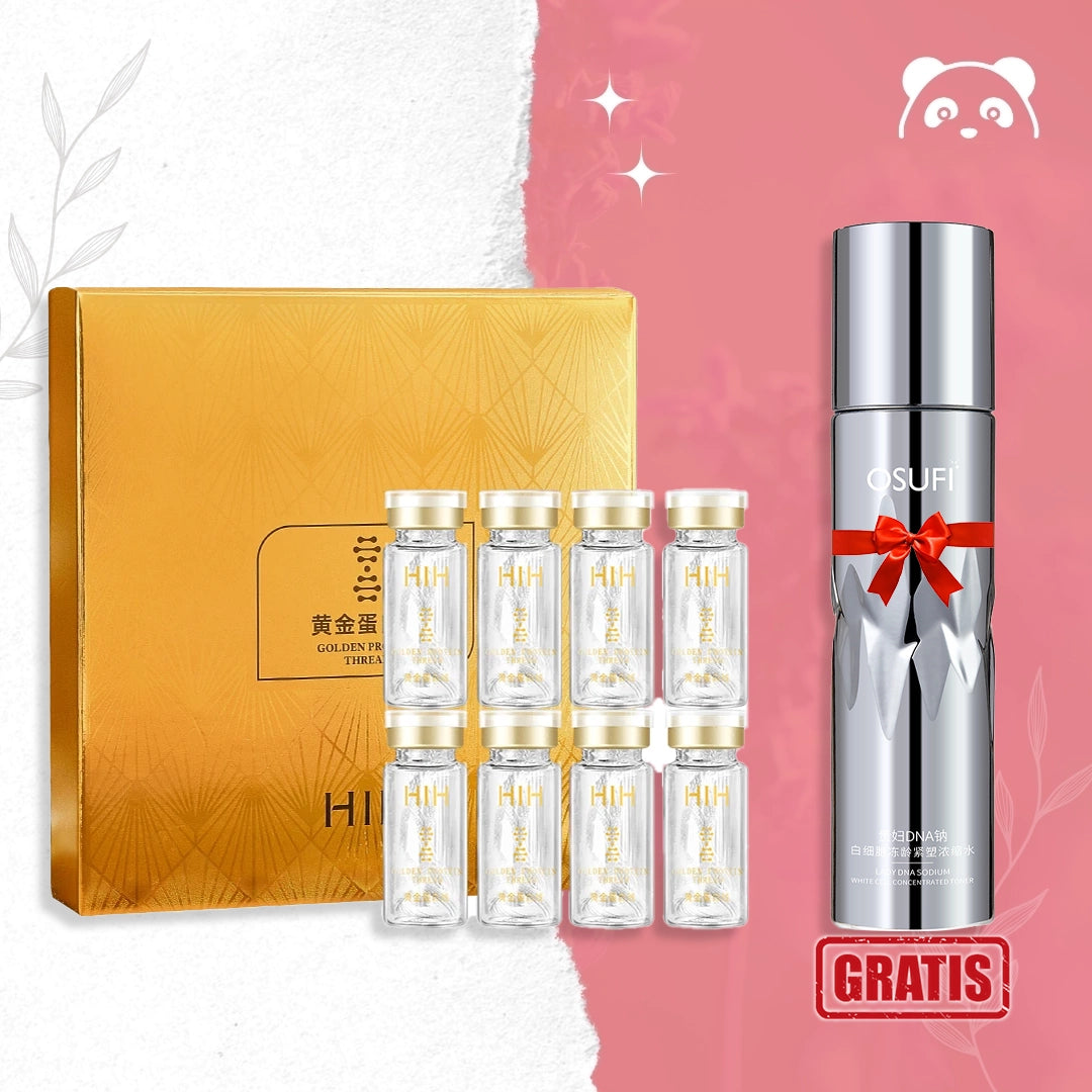 Kolagenowe Nici HIH 4D Lift | Zestaw 8 słoiczków + GRATIS