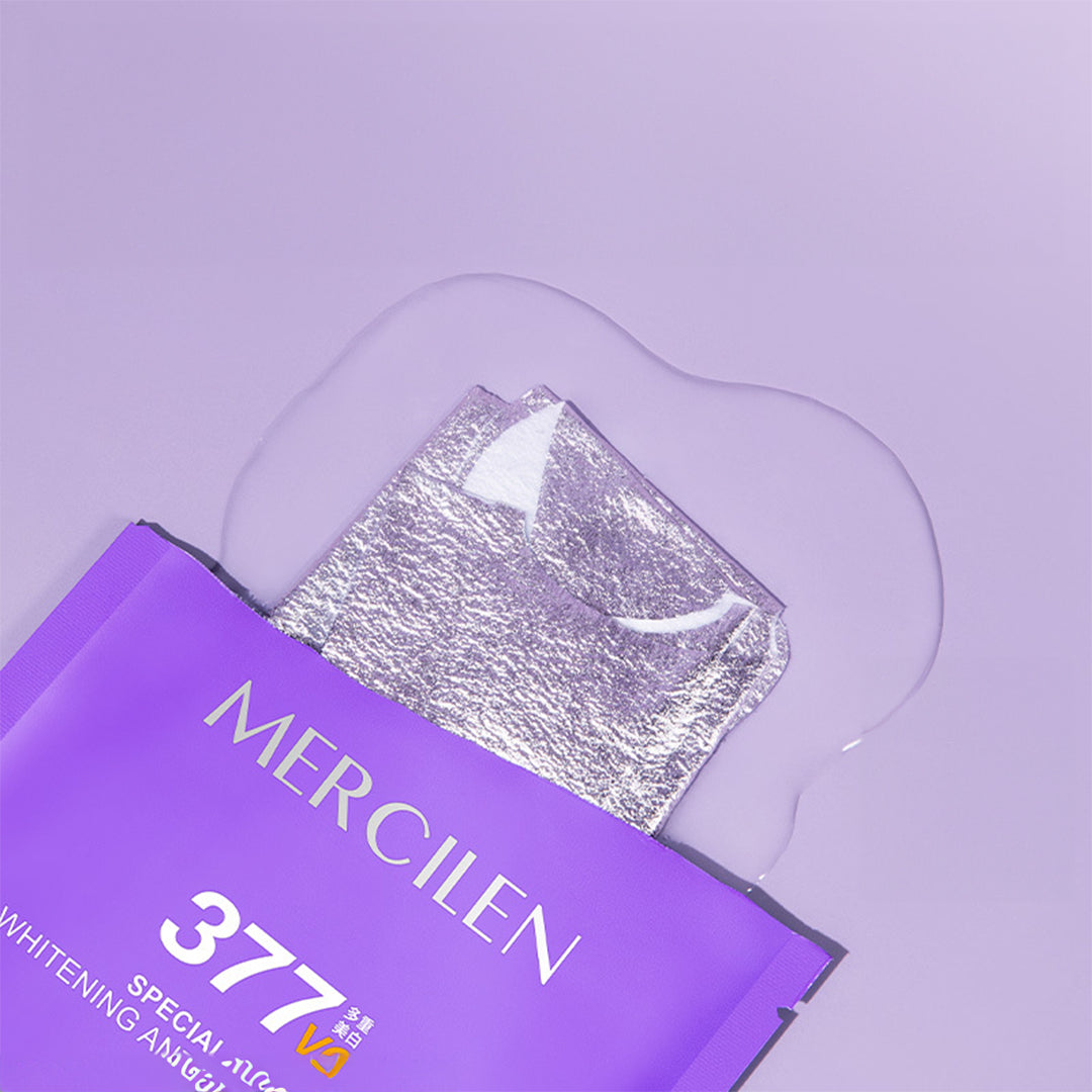 Maska przeciwzmarszczkowa MERCILEN – luksusowa pielęgnacja i efekt odmłodzenia! 5 szt w opakowaniu